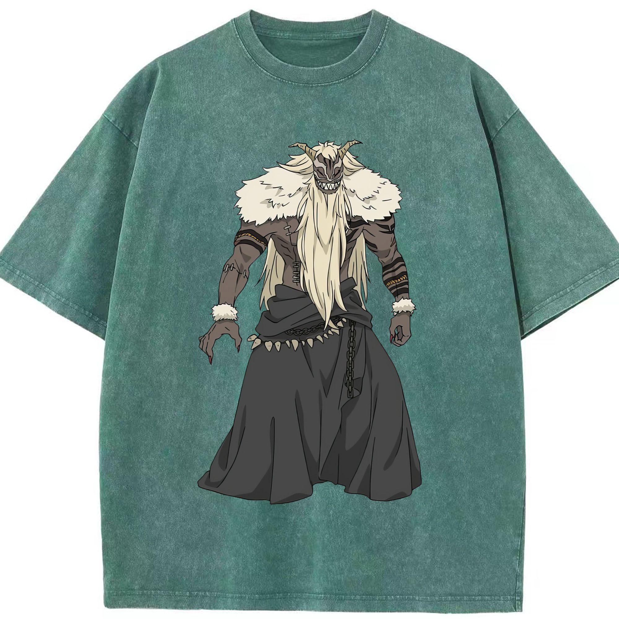 （画像用） 葬送のフリーレン Frieren 綿100% ヴィンテージ風 半袖Tシャツ（フロントプリント）